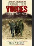Forgotten voices of the great war - náhled