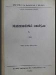 Matematická analýza i  - 1. část - náhled