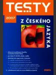 Testy z českého jazyka 2007 - na čtyřleté sš - náhled