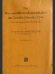 Die wasserstoffionenkonzentrazion im gewebe lebender tiere - náhled