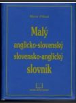 Malý anglicko-slovenský slovník (malý formát) - náhled