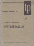 Statické tabulky - náhled