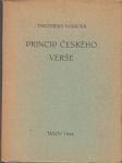 Princip českého verše - náhled