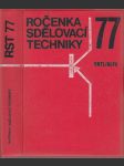 Ročenka sdělovací techniky 1977 - náhled