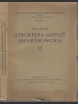 Struktura jazyků indoevropských - náhled