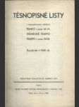Těsnopisné listy, roč. 66-67, 1940-41 - náhled