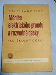 Měniče elektrického proudu a rozvodné desky pro školní účely - náhled