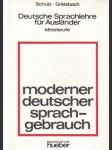 Moderner deutscher sprachgebrauch - náhled
