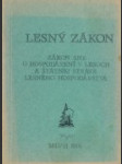 Lesný zákon - náhled