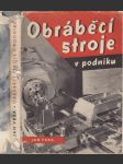 Obráběcí stroje v podniku - náhled