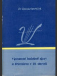 Významné hudobné zjavy a Bratislava v 19. storočí - náhled