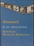 Almanach ke 100. výročí založení Gymnázia Moravské Budějovice. - náhled