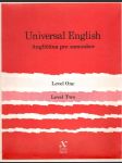 Universal English Level One, Two (veľký formát) - náhled