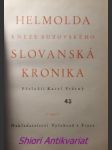 Helmonda, kněze buzovského, slovanská kronika - helmond, kněz buzovský - náhled