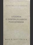 Legenda o svatém Juliánovi Pohostinném - náhled