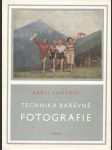 Technika barevné fotografie - náhled