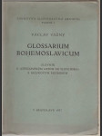 Glossarium Bohemoslavicum - náhled