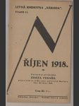 Říjen 1918 - náhled