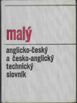 Malý anglicko-český a česko-anglický technický slovník - náhled