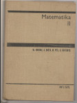 Matematika II. - náhled