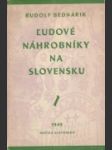 Ľudové náhrobníky na Slovensku - náhled