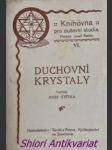 Duchovní krystaly - štětka josef - náhled