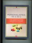 Personalistika od A do Z - výkladový slovník důležitých pojmů - příklady z praxe - náhled