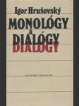 Monológy a dialógy - náhled