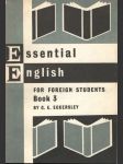 Essential English for foreign students - book 3 - náhled