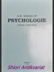 Psychologie - poznej sám sebe - marek a.m. op - náhled