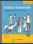 Einfach Grammatik - Übungsgrammatik Deutsch A1 bis B1 - náhled