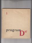Program D47 (č. 1 - 4) - náhled