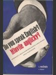 Do you speak English? Mluvíte anglicky? Učebnice k rozhlasovému kursu angličtiny I. ročník - náhled