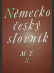 Německo český slovník 2. - M-Z - náhled