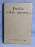 Pravidla českého pravopisu s abecedním seznamem slov a tvarů : jediné ministerstvem školství a národní osvěty schválené vydání - náhled