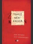 Tohle není kniha (This is not a book) - náhled