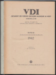VDI - Zeitschrift des Vereines deutscher Ingenieure. Band 86 - 1942 - Ročník - časopis německých inženýrů - náhled
