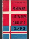 Panorama literatur dánské a islandské - náhled