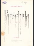 Panychida (Báseň) - náhled