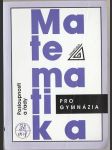 Matematika pro gymnázia Posloupnosti a řady - náhled