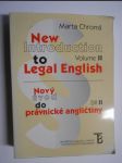 New introduction to legal English - Nový úvod do právnické angličtiny - náhled