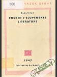 Puškin v slovenskej literatúre - náhled