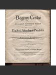 Děginy České w kamenopisně wywedených obrazech ...(1824, 1 sešit ze 4, text bez příloh) Dějiny české v kamenopisně vyvedených obrazech.. - náhled