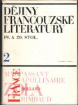 Dějiny francouzské literatury 19. a 20. stol. II. (veľký formát) - náhled