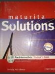 Maturita solution pre-intermediate - students book + cd-rom pack cz - náhled