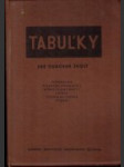 Tabuľky pre odborné školy - náhled