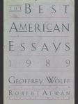 The Best American Essays 1989 - náhled