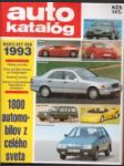 Auto katalóg, modelový rok 1993 - náhled