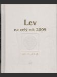 Lev na celý rok 2009 (malý formát) - náhled