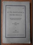 Acta botanica Bohemica - Opes praestante ministerio instructionis publicae. Vol. XII - náhled
